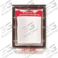 SAFETY TECHNOLOGY INTERNATIONAL Pull Station Guard: Wall Mount, Flush Mount Mounting, Clear (MPN STI-1250). Key specifications — Legend: IN CASE OF FIRE - LIFT COVER ACTIVATE FIRE ALARM; Color: Clear; Brand: SAFETY TECHNOLOGY INTERNATIONAL; Mounting Style: Flush Mount; Mounting Location: Wall Mount; Product Type: Pull Station Guard.