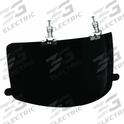 SELLSTROM Face Shield Visor: 9 1/4 in Overall Wd, 4 3/8 in Overall Ht, 0.04 in Overall Thick - General Purpose Replacement Visors
