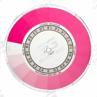 HACH DPD Chlorine Color Disc: 990200, Chlorine, 1/4 in Overall Ht, 4 3/8 in Overall Wd. Key specifications — Product Type: DPD Chlorine Color Disc; Manufacturer Part Number: 990200; Brand: HACH; Test Parameters: Chlorine.