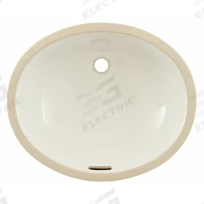 TOTO Bathroom Sink: White, Vitreous China, 19 1/4 in Overall Lg, 16 1/4 in Overall Wd - Undermount Bathroom Sinks without Faucets