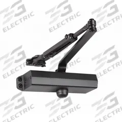 NORTON Door Closer: Parallel/Std/Top Frame Mounting Type, Grade 1 - Heavy Duty, Black, 9 3/4 in Lg (MPN 1601H x BSP). Key specifications — Manufacturer Part Number: 1601H x BSP; Brand: NORTON; Closer Series: 1600; Closer Type: Non-Hold Open; Compatible with Series: Norton 1600; Location Use: Interior/Exterior; Spring Type: Adjustable; Product Type: Door Closer.