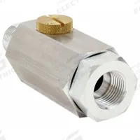 WILKERSON In-Line Compressed Air Lubricator: 3/8 in FNPT x 3/8 in MNPT, 38.1 cfm, 150°F Max Op Temp (MPN L01-03-M00). Key specifications — attr112042: Aluminum; attr158753: WILKERSON.