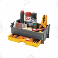 PLANO MOLDING Tool Tote: 15 in W 9 1/4 in D 7 in H, Plastic, Gray (MPN 311007). Key specifications — attr1116905: Gray; attr1116946: PLANO MOLDING.