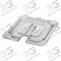 CARLISLE Food Pan Lid: Sixth Size, Rectangular, NSF Certified, 6 7/8 in Overall Lg, Dishwasher Safe (MPN 10311U07). Key specifications — Brand: CARLISLE; Dishwasher Safe: Yes; NSF Certified: Yes; Product Type: Food Pan Lid; Manufacturer Part Number: 10311U07.