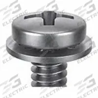 SEMS Screw: Internal Tooth, M3x0.50 Thread Size, 4 mm Lg, Stainless Steel, Passivated, Pan, 25 PK (MPN 1-MPI-3-4). Key specifications — Drive Size: #1.