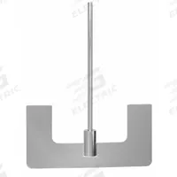 CAFRAMO Paddle: Paddle, BDC1850, Stainless Steel, 3/8 in Shaft Dia, 36 in Shaft Lg, 2 Blades, Anchor (MPN U510). Key specifications — Brand: CAFRAMO; Blade Material: Stainless Steel; Blade Shape: Anchor; Compatible with Manufacturer Model Number: BDC1850; Shaft Material: Stainless Steel.