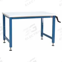 BENCHPRO Workbench: Adj Ht, Laminate, 72 in x 36 in, 1,000 lb Overall Load Capacity, Blue (MPN AMF3672). Key specifications — Brand: BENCHPRO.