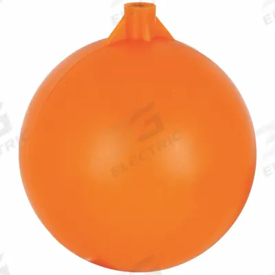 APPROVED VENDOR Float Ball: Tank Ball, 1/4"-20, 1/4"-20 Thread Size, Internal, Threaded - Polyethylene Threaded Floats