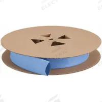3M Heat Shrink Tubing: 3 in I.D. Before Shrinking, 1.5 in I.D. After Shrinking, 50 ft Lg, Blue, 2:1 (MPN FP301-3-50'-BLUE-SPOOL). Key specifications — Color: Blue; Brand: 3M.