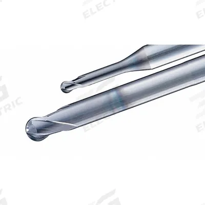 OSG A BRAND Ball End Mill: Carbide, Durorey Coated, 2 Flute, 2 mm Mill Dia - Pencil-Neck Carbide Ball End Mills for Hardened Materials