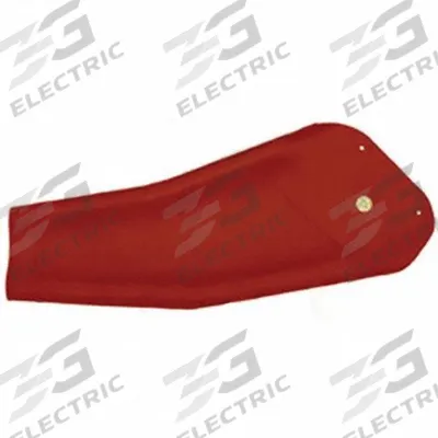 SALISBURY Molded Lineman Sleeve: 26,500V AC, 39,750V DC, 26 1/4 in Sleeve Lg, Red - Class 3 Electrical Insulating Rubber Sleeves