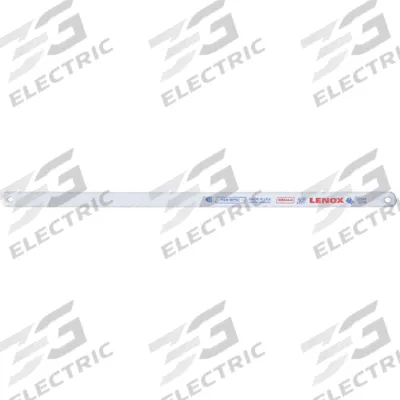 LENOX Hacksaw Blade: 12 in Blade Lg, Bi-Metal, 32, 1/2 in Blade Wd, 0.03125 in Blade Thick - General Purpose Hacksaw Blades