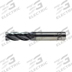 OSG Corner Chamfer End Mill: Carbide, TiAlN Coated, 4 Flute, 1/8" Mill Dia, 1/8" LOC, 0.01" Chf (MPN VG436-1252)