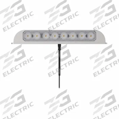 MAXXIMA Vehicle Work Light: Rectangular, Flood, LED, Bracket, Blunt Cut Leads, Surface Mount - Vehicle Floodlights