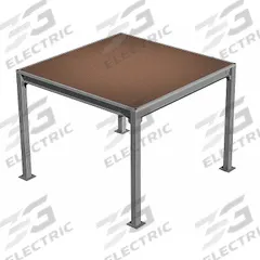 PORTA-KING High Density Board Mezzanine: 8 ft x 20 ft x 9 ft, Unassembled, 160 sq ft (MPN PK-820HD). Key specifications — attr15202: High Density Fiberboard; attr15192: PORTA-KING.