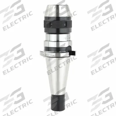 LYNDEX-NIKKEN Drill Chuck: NMTB40, 3/32 in to 1/2 in Capacity - High-Precision Taper-Mount Keyless Drill Chucks for CNCs