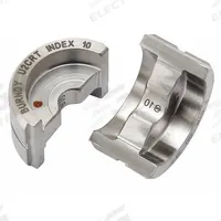 BURNDY Upper and Lower Crimping Die: 2 AWG Copper Lug, YA/YS, 1 Sizes, 12 ton Max Crimping Force (MPN U2CRT). Key specifications — attr511073: YA; attr511072: Copper; attr473934: BURNDY; attr511069: Brown; attr542116: 2 AWG Copper Lug; attr511067: PAT750.