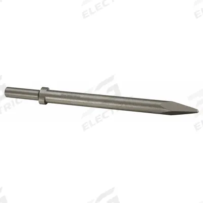 WESTWARD Moil Point Chisel: 0.68 in Shank Size, Round, Oval - Moil Point Chisels for Chipping Hammers