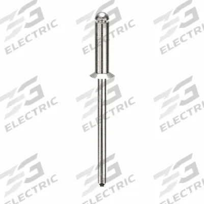 APPROVED VENDOR Blind Rivet,1.54 in L,0.125 in dia,PK500: Inch, 1 35/64 in Overall Lg, 29/64 in Body Lg - Flush-Mount Blind Rivets