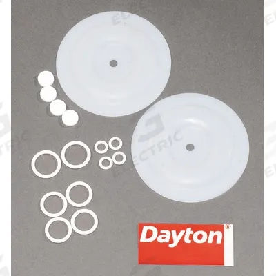 Dayton Fluid End Repair Kit: Fluid End Repair Kit, 6PY61, PTFE - Dayton Fluid-End Repair Kits