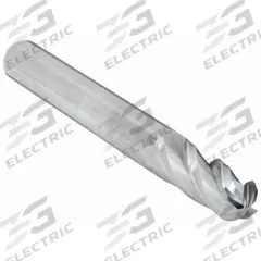 CLEVELAND Ball End Mill: Carbide, 4 Flute, 5/32" Mill Dia, 5/16" LOC, 2" OAL (MPN C63525)