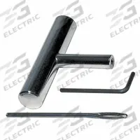 TRU-FLATE Heavy-Duty Truck Needle: Heavy-Duty Truck Needle, Steel, 6 1/8 in Overall Lg, Metal Handle (MPN 15-231). Key specifications — Brand: TRU-FLATE; Features: Replaceable Needle; Includes: Metal Handle; Material: Steel; Product Type: Heavy-Duty Truck Needle.