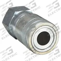 SAFEWAY HYDRAULICS Hydraulic Quick Connect Hose Coupling: 1/2 in Coupling Size, Steel, FNPT (MPN FFE495-4). Key specifications — Body Material: Steel; Thread Size: 1/2"-14; Brand: SAFEWAY HYDRAULICS.