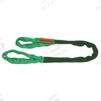 LIFT-ALL Roundsling: Type 3, Polyester, Polyester Sleeve w/ Nylon Cover, 14 ft Sling Lg (MPN EE60X14). Key specifications — Brand: LIFT-ALL.