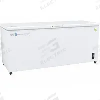 AMERICAN BIOTECH SUPPLY Laboratory Freezer: Chest, 20 cu ft, -24°C to 12°C, Manual Defrost Method (MPN ABT-HC-MFS-20-C). Key specifications — Defrost Method: Manual; Brand: AMERICAN BIOTECH SUPPLY; Door Hinge: Top.