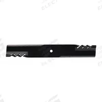 OREGON Lawn Mower Blade: 5/8 in Dia, 3 in Wd, 16 1/4 in Lg, Compatible with: Bobcat G6 (MPN 396-716). Key specifications — Center Hole Diameter: 5/8 in; Brand: OREGON.