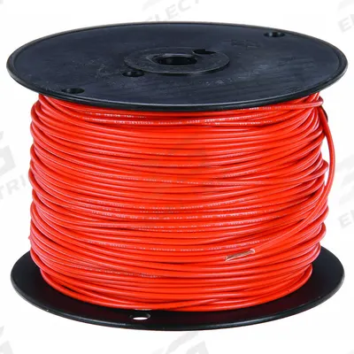 SOUTHWIRE Hookup Wire: 18 AWG Conductor Size, Orange, 500 ft Overall Lg - Machine Tool Wires