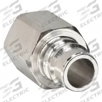 SNAP-TITE Hydraulic Quick Connect Hose Coupling: 3/8 in, 316 Stainless Steel, 3/8"-18 Thread Size (MPN SPHN6-6F). Key specifications — Thread Size: 3/8"-18; Seal Material: Nitrile; Brand: SNAP-TITE.