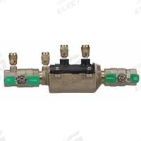 ZURN WILKINS Backflow Preventer: 350XL, 1 in Pipe Size, Flange x Flange, 12.25 in Overall Lg, Bronze (MPN 1-350XL). Key specifications — Shut-Off Valve Type: Ball Valve; Connection Type: Flange x Flange.