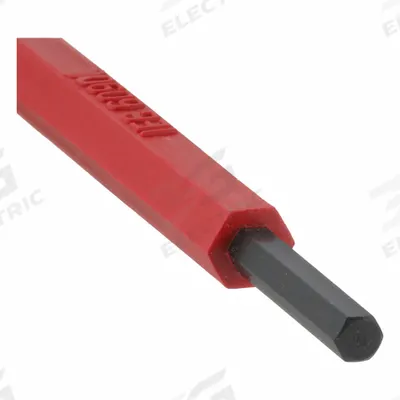 WIHA Insulated Hex Screwdriver: Insulated SoftFinish, Std Lg, 2.5 mm Tip Size - Insulated Hex Screwdrivers