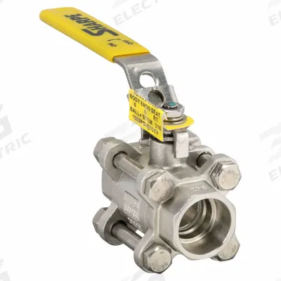 SHARPE Manual Two-Way Ball Valve: 3/4 in, 316 Stainless Steel, Straight Valve Body - Stainless Steel Ball Valves