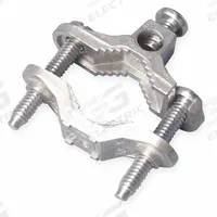 Grounding Connector: Zinc, 10 AWG SOL to 6 AWG SOL Grounding Wire Size, 1 Grounding Wires (MPN ZWP1J). Key specifications — Brand: NVENT ERICO; For Use With: Metallic Water Pipes; Grounding Wire Size: 10 AWG SOL to 6 AWG SOL; Material: Zinc; Grounding Wires Connected To: 1/2 in to 1 in Pipe; Manufacturer Part Number: ZWP1J.
