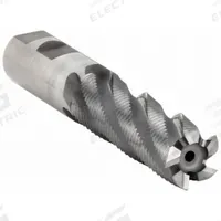 OSG Roughing End Mill: Cobalt, TiCN Coated, 6 Flute, Fine Pitch, 1-1/2" Mill Dia, 4" LOC, 6-1/2" OAL (MPN 4563708)