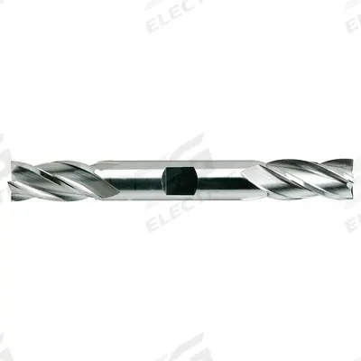 YG-1 Square End Mill: High Speed Steel, Double End, 4 Flute, 17/64" Mill Dia - Double-End High-Speed Steel Square End Mills
