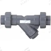 HAYWARD Y Strainer: 3/4 in, NPT, Perforated, 0.0313 in Screen Size, PVC, FPM, 3 3/4 in Ht (MPN YS10075TU). Key specifications — Brand: HAYWARD; Seal Material: FPM; Manufacturer Part Number: YS10075TU; Screen Material: PVC.