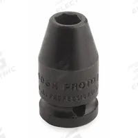 PROTO Impact Socket: 1/4 in Drive Size, Metric, 14 mm Socket Size, 6-Point, Std, 7/8 in Overall Lg (MPN J6914M). Key specifications — attr1215501: PROTO; attr1215515: Black Oxide; attr1215518: 14 mm.