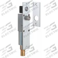 SDC Door Bolt: Release Bolt Lock, 10 in Ht, 1/8 in Wd, 1 1/2 in Lg (MPN PD2090ARCU). Key specifications — attr1020089: SDC; attr1020106: Release Bolt Lock.