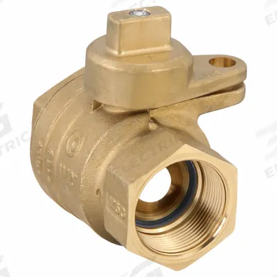JOMAR VALVE Manual Two-Way Ball Valve: 1 1/2 in, Brass, Straight, FNPT x FNPT - Brass Ball Valves