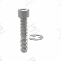 JERGENS Bolt Kit: For Traditional Center-Pull Hoist Ring Type, 23417-SS, 3/4" Thread Size, 23617-SS. Key specifications — Manufacturer Part Number: 23617-SS; Brand: JERGENS; Compatible with Manufacturer Model Number: 23417-SS; For Hoist Ring Type: Traditional Center-Pull; Kit Contents: Retaining Ring; Thread Size: 3/4".