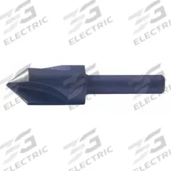 CLEVELAND Countersink: 60°, 3 Flute, 1/2 in Body Dia, Black Oxide High Speed Steel (MPN C46162). Key specifications — Brand: CLEVELAND.