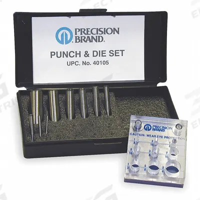 APPROVED VENDOR Punch and Die Set: Round Punch - Punch & Die Sets