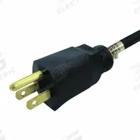APPROVED VENDOR Power Cord: 12 ft Lg, 3/12, 5-15P Plug, Bare Wire Receptacle, SJT, PVC, 15 A Current (MPN 1TNA5). Key specifications — Brand: APPROVED VENDOR; Jacket Material: PVC.