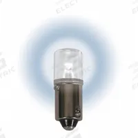 APPROVED VENDOR Compact LED Bulb: LED, Miniature Bayonet (BA9s), (T) Tubular, T3-1/4, 3T4/60V, 1835 (MPN LM1060MB-W). Key specifications — Light Color: White; Trade Number: 3T4/60V, 1835; Voltage: 60V AC; Brand: APPROVED VENDOR; Bulb Shape: T3-1/4.