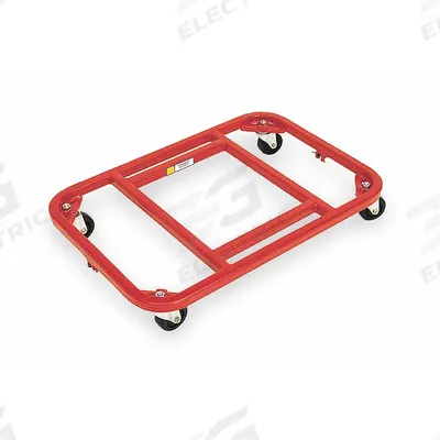 RAYMOND PRODUCTS General Purpose Dolly: 800 lb, Red, 26 in L x 16 in W x 5 in H Deck - General Purpose Dollies