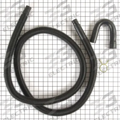 WHIRLPOOL Drain Hose: 285666 - Whirlpool Washing Machine & Dryer Parts