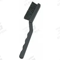 ESD Conductive Brush: 7 in Overall Lg, Hog Hair/Yarn, Polypropylene, Non-Sparking, Black (MPN 35692). Key specifications — Brand: MENDA; Non-Sparking: Yes; Bristle Color: Black; Bristle Material: Hog Hair.